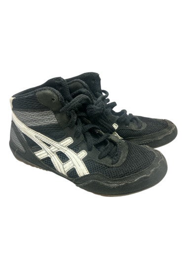 Used Asics Wrestling Shoes Black Junior 02 11862-S000091825