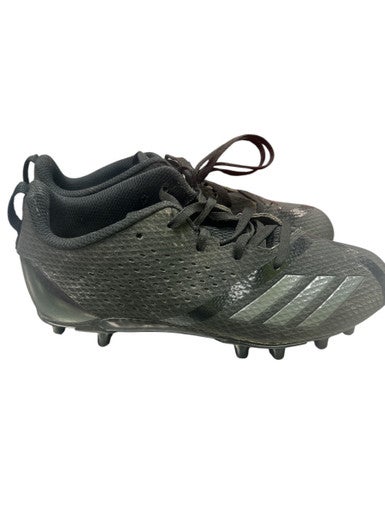 Used Adidas ADIZERO Jr FB Cleats Black Junior 04 11862-S000091826