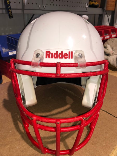 USED RIDDELL SPEED ADULT HELMET - LARGE - WHITE - REJECT