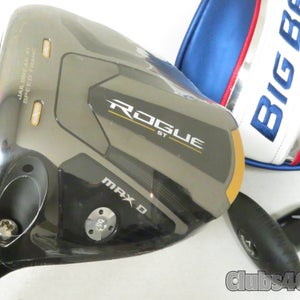 Callaway Rogue ST MAX D Driver 10.5° HZRDUS Smoke RDX Red 50g 5.5 NEW .. LEFT LH