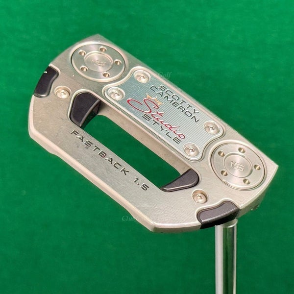 Scotty Cameron Studio Style 2025 Fastback 1.5 34" Putter Golf Club Titleist w/HC