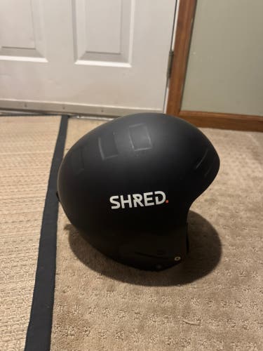 Men's Large Shred Basher Ultimate Helmet (Used) FIS Legal