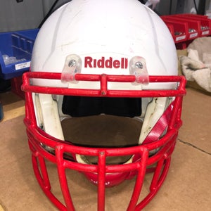 USED RIDDELL SPEED ADULT HELMET - LARGE - WHITE - REJECT