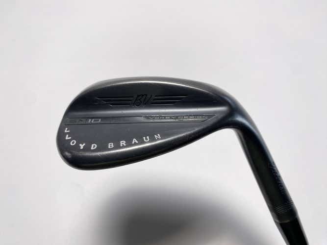 Titleist Vokey SM10 Jet Black Lob Wedge LW 60* 8 Bounce M-Grind KBS Mens RH