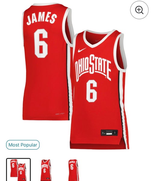 Red XL Boys Nike Jersey (New)