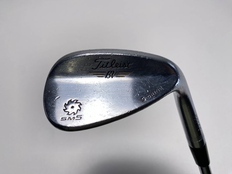 Titleist Vokey SM5 Tour Chrome Sand Wedge SW 56* 10 Bounce S-Grind Mens RH