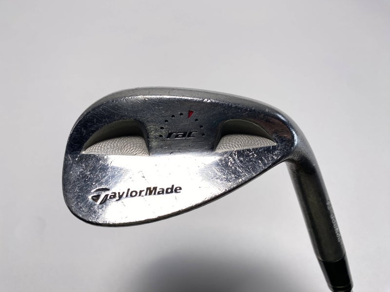 TaylorMade Rac Chrome Sand Wedge SW 56* 12 Bounce Wedge Steel Mens RH