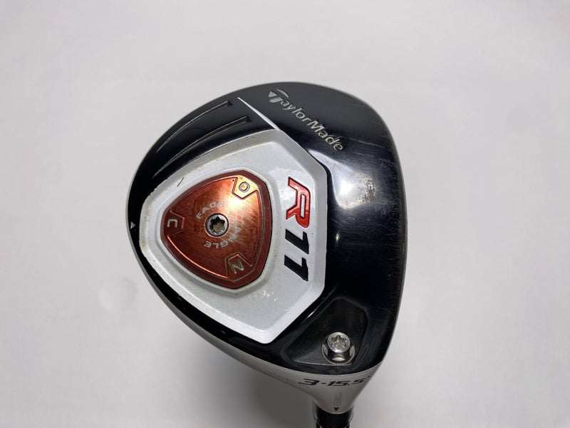 TaylorMade R11 3 Fairway Wood 15.5* Fujikura Blur 70g Stiff Graphite Mens RH