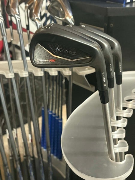 Cobra King ForgedTec 6-PW RH Stiff Flex Buffed and Cleaned