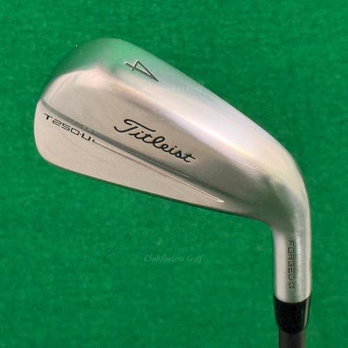 Titleist T250-U Forged 2026 Utility 4 Iron HZRDUS Black 6.0 90g HY Stiff