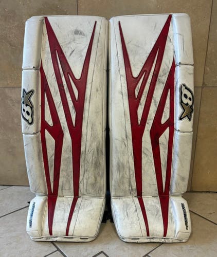 31" 2017 Brian's G-Netik 8.0 Goalie Leg Pads (Used)