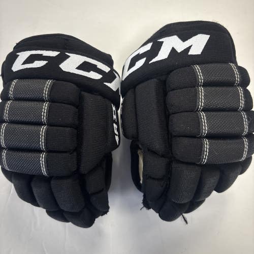 Youth Size 8 Inch CCM 4R II Ice Hockey Player Gloves.