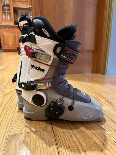 Mondo 24.5 K2 Fl3x Revolve W Park Ski Boots Soft Flex (New)