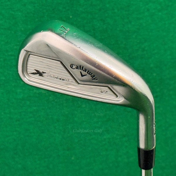 Callaway X-Forged UT CF 18 21 Utility Iron Project X Rifle 6.0 Steel Stiff