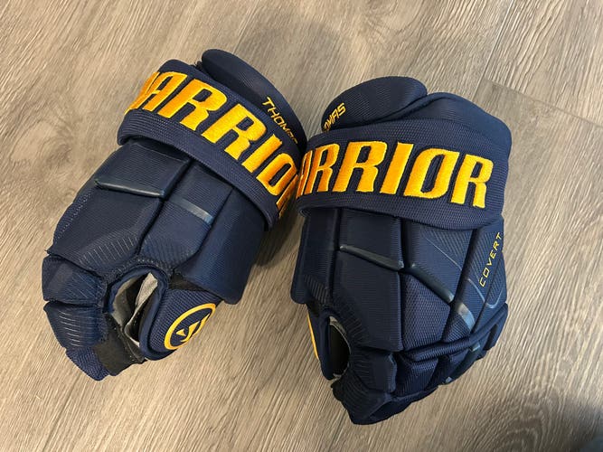 Warrior Covert QR6 Pro Gloves 13" Pro Stock (New) - St. Louis Blues Robert Thomas