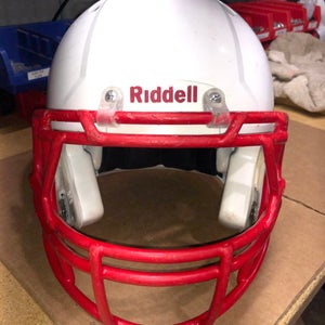 USED RIDDELL SPEED ADULT HELMET - MEDIUM - WHITE - REJECT