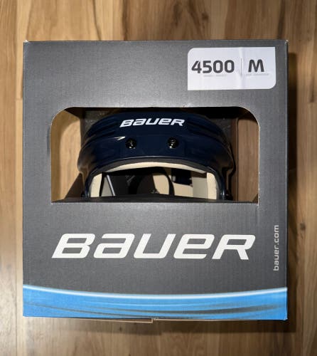 Medium Bauer 4500 Helmet Pro Stock (New) St. Louis Blues Pro Return