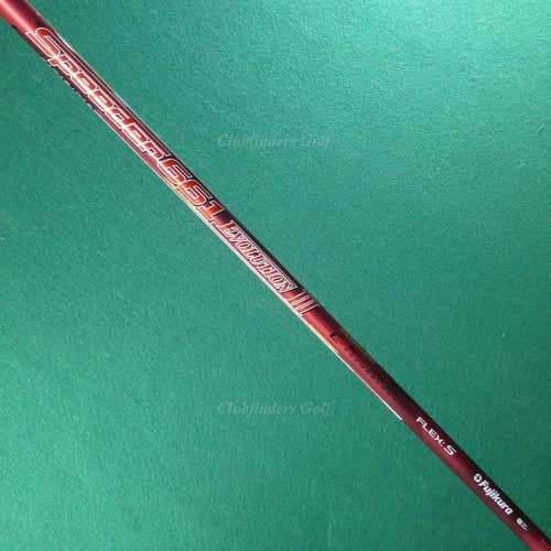 Fujikura Speeder 661 Evolution III .335 Stiff 43.5" Pulled Graphite Wood Shaft