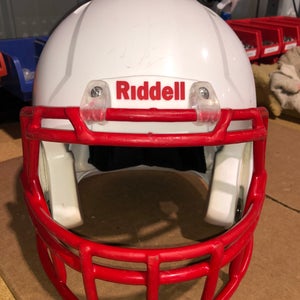USED RIDDELL SPEED ADULT HELMET - SMALL - WHITE - REJECT