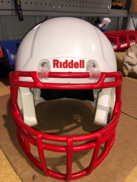 USED RIDDELL SPEED ADULT HELMET - SMALL - WHITE - REJECT
