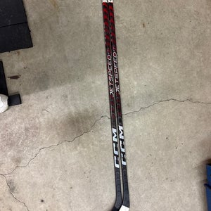 Junior CCM JetSpeed FT5 Pro Left Hand Hockey Stick 50 Flex (Used)