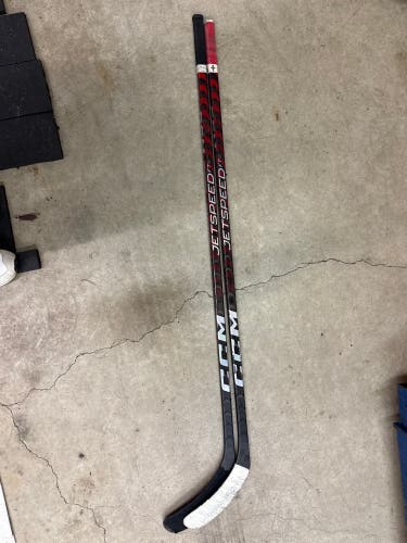 Junior CCM JetSpeed FT5 Pro Left Hand Hockey Stick 50 Flex (Used)