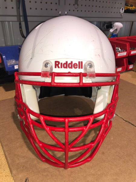 USED RIDDELL SPEED ADULT HELMET - XL - WHITE - REJECT