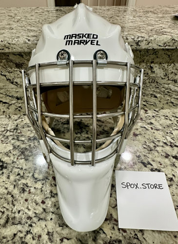 Masked Marvel Goalie Mask, medium nice shape (READ DESCRIPTION)