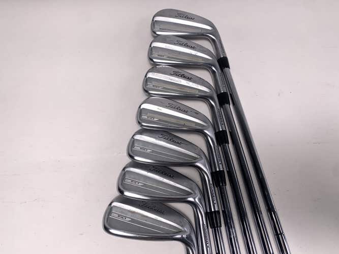 Titleist T150 2023 Iron Set 4-PW KBS Tour Stiff Steel Mens RH Oversize Grips