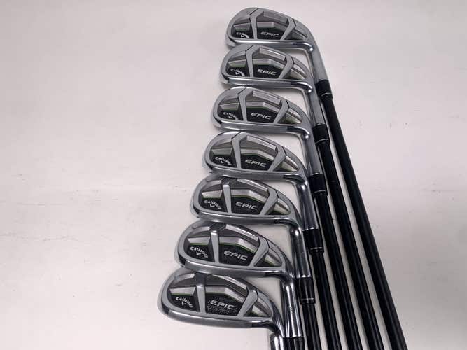 Callaway Epic Iron Set 5-PW+GW UST Mamiya Recoil ES 760 F3 Regular RH