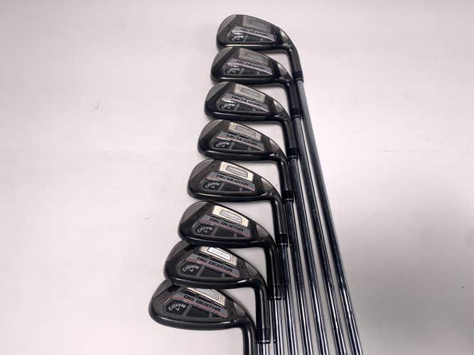 Callaway Big Bertha OS Iron Set 4-PW+GW True Temper Speed Step 80 80g Regular RH