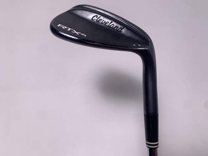Cleveland RTX 4 Black Satin Gap Wedge GW 52* 10 DG S400 Tour Issue Stiff Mens RH