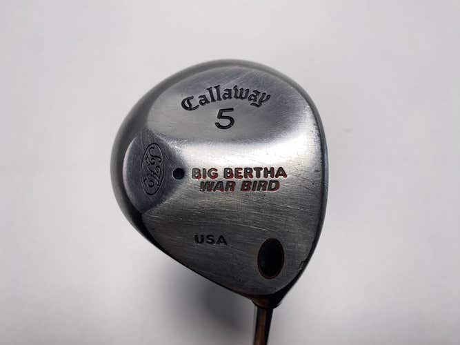 Callaway Big Bertha Warbird 5 Fairway Wood 18* Memphis "10" Regular Mens RH