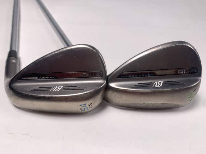 Titleist Vokey SM10 Jet Black Wedge Set 54* 10 | 60* 4 KBS Hi Rev 2.0 Mens RH