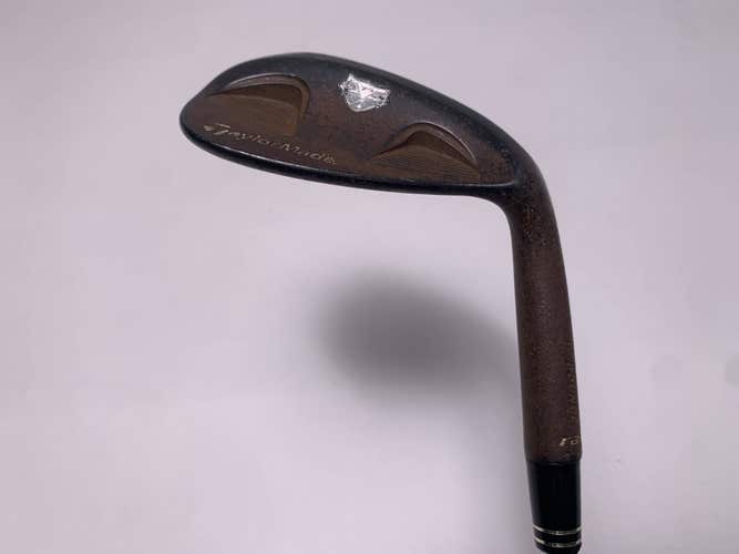 TaylorMade Rac Black TP Raw Lob Wedge LW 58* TP Wedge Steel Mens RH