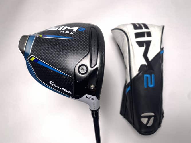 TaylorMade SIM2 MAX Driver 10.5* Fujikura Ventus Blue 5-S Stiff Mens RH HC