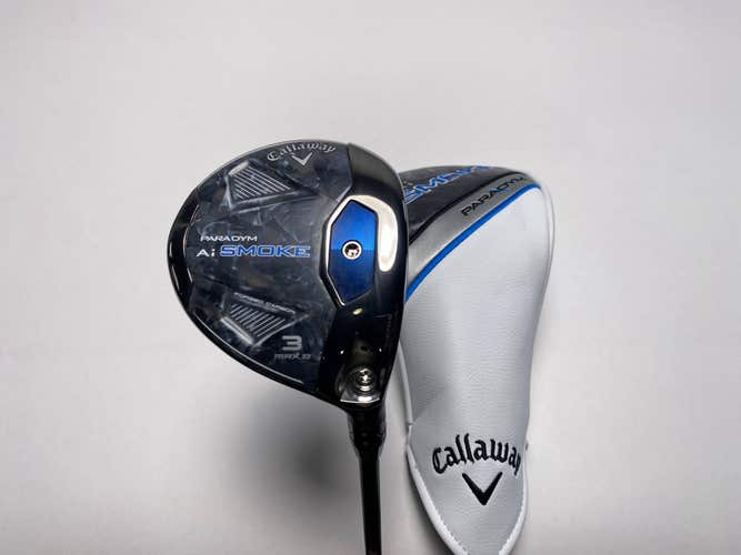 Callaway Paradym Ai Smoke Max D 3 Fairway Wood 15* Cypher 5.0 Senior RH HC NEW