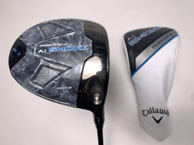 Callaway Paradym Ai Smoke Max D Driver 10.5* Cypher Forty 5.0 40g Senior RH HC