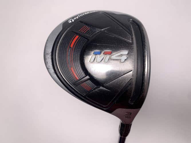 TaylorMade M4 3 Fairway Wood 15* Graphite Design Tour AD VR-4 R2 Regular Mens RH
