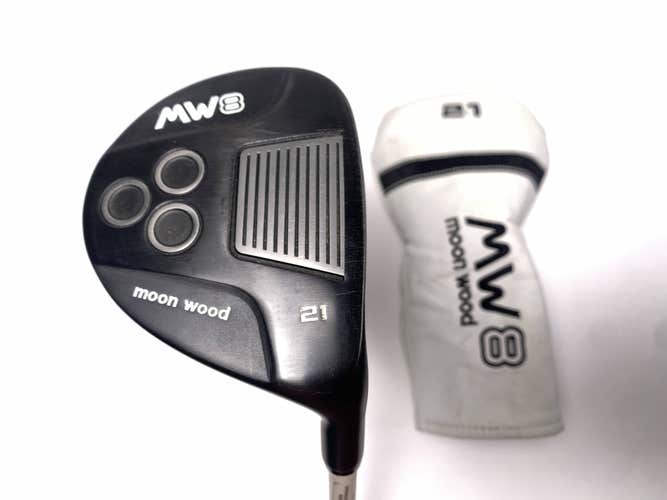 Moon Wood MW8 7 Fairway Wood 21* MW8 Senior Graphite Mens RH HC