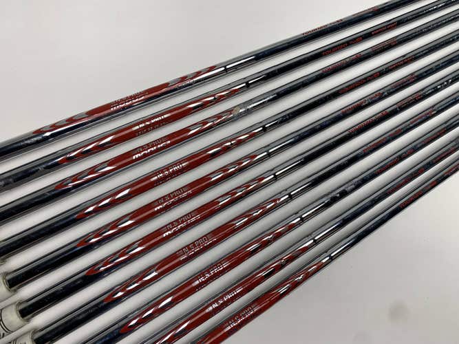 Nippon  Pro Modus 3 120g Stiff Iron Set of 10 Shafts 34.5''-38.5''- Pull 0.355