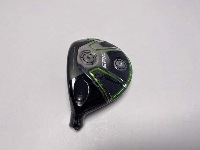 Callaway GBB Epic Sub Zero 3 Tour Issue Fairway Wood 15* HEAD ONLY Mens LH