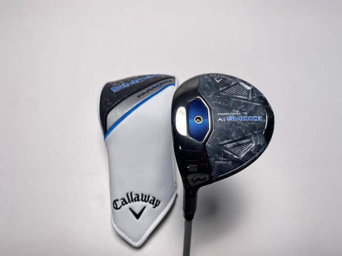 Callaway Paradym Ai Smoke Max D 5 Fairway Wood 18* Eldio 40g Ladies LH HC NEW