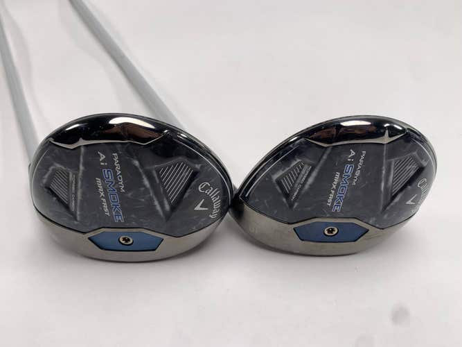Callaway Paradym Ai Smoke Max Fast 3 & 5 Fairway Wood Set 16* 19*Womens RH HC