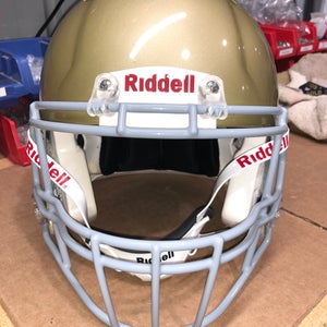 USED RIDDELL SPEED ADULT HELMET - LARGE - VEGAS GOLD - REJECT