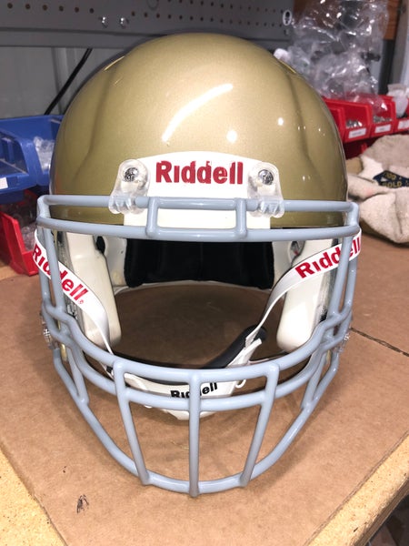 USED RIDDELL SPEED ADULT HELMET - LARGE - VEGAS GOLD - REJECT