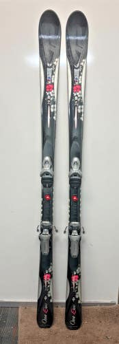 K2 T:Nine One Luv 167cm 109-68-99 r=14m Women's Skis LOOK Exclusive Bindings