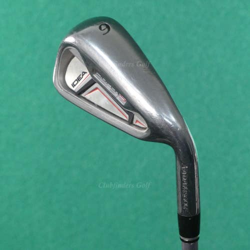 Adams Golf Idea Super S Single 6 Iron Matrix Kujoh 85g Graphite Stiff