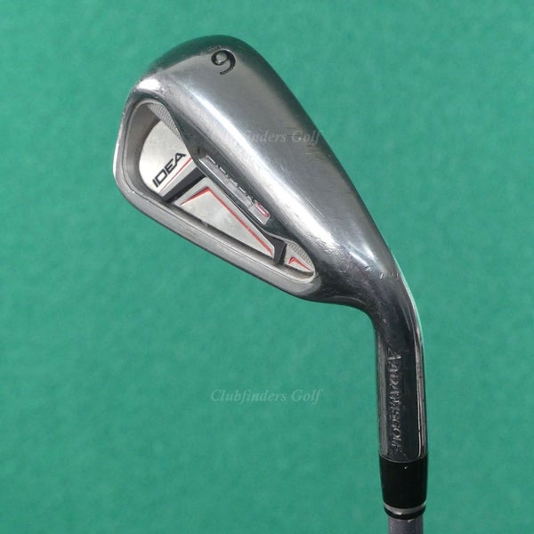 Adams Golf Idea Super S Single 6 Iron Matrix Kujoh 85g Graphite Stiff