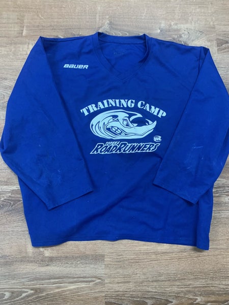 Blue Used Large Adult Bauer Jersey